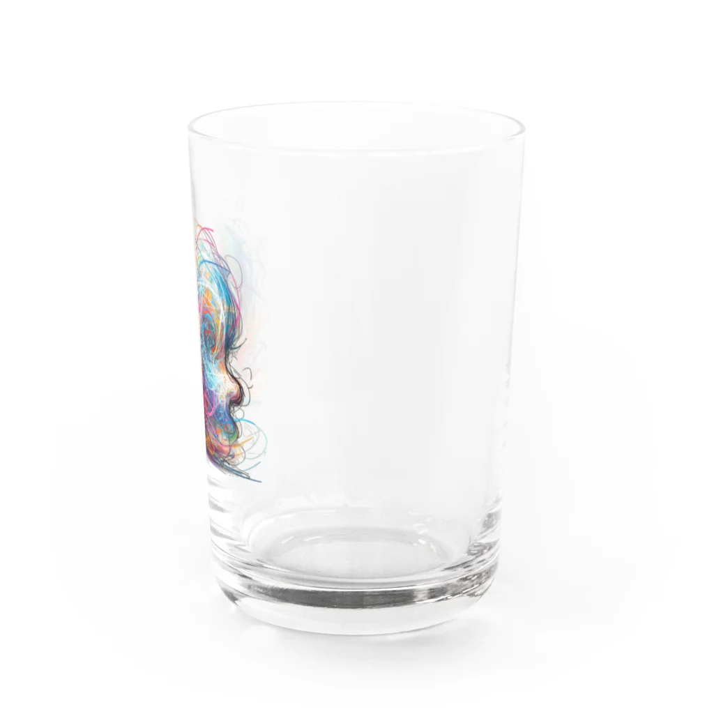あんぽぴゅらーあーてぃすとのChild Water Glass :right
