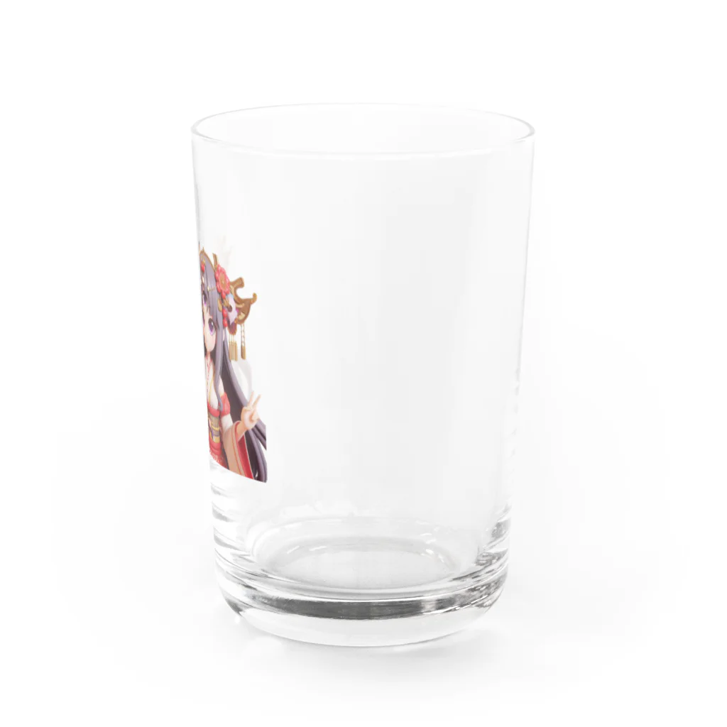 いろいろTOSIVOの巫女キャラグッズ、３つ目の巫女登場！ Water Glass :right