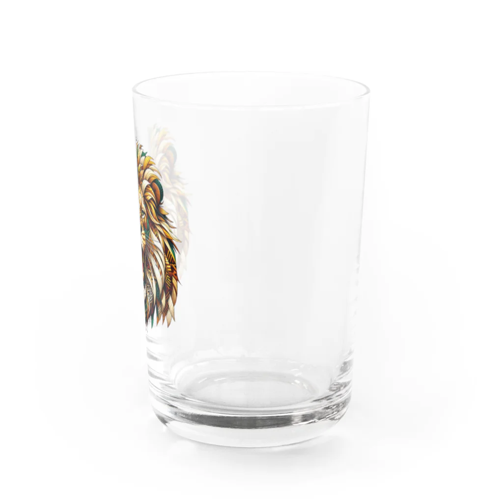 イケイケアニマルsのジオライオン-サバンナカラー- グラス右面