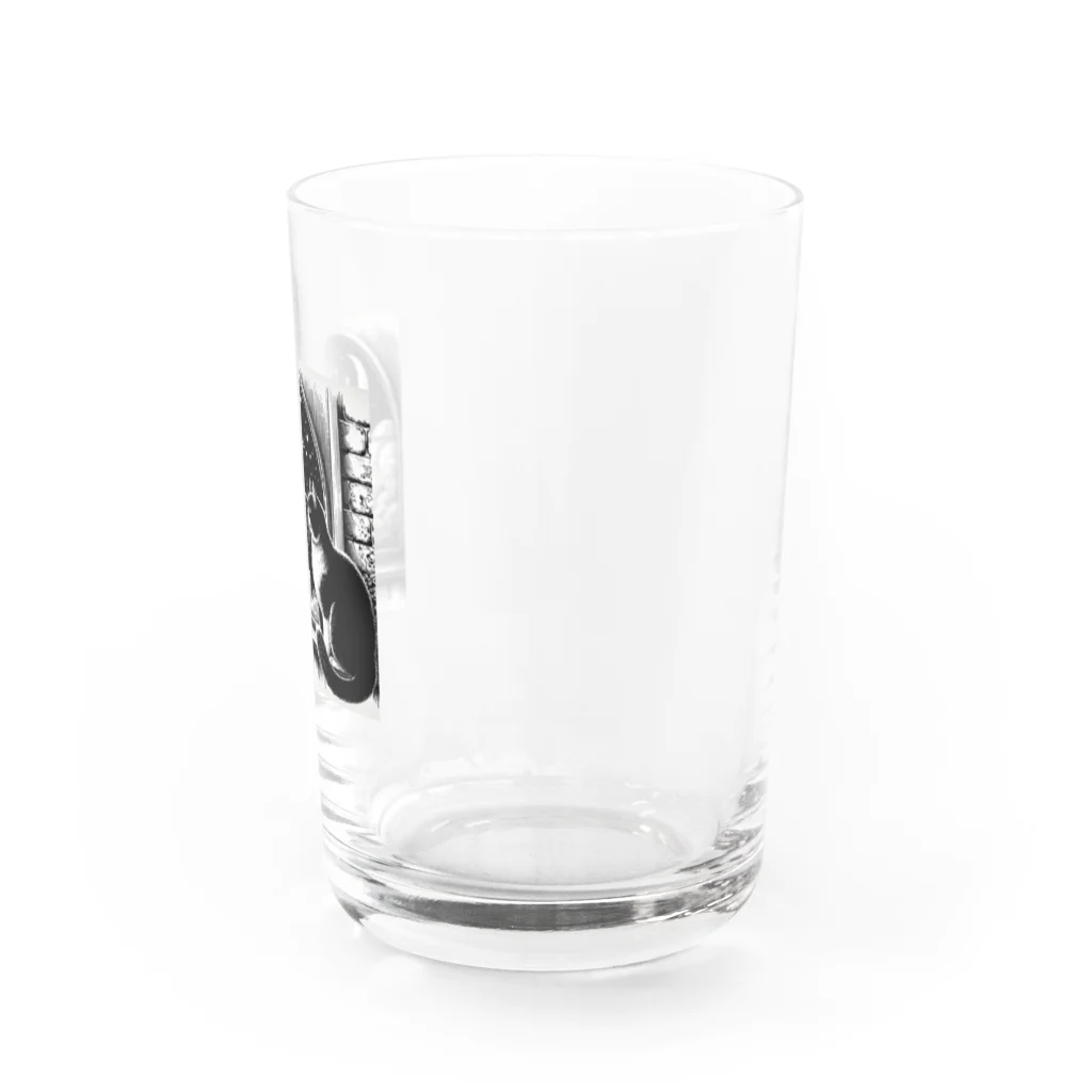 アートフル・メッセンジャーのゆめねこ Water Glass :right