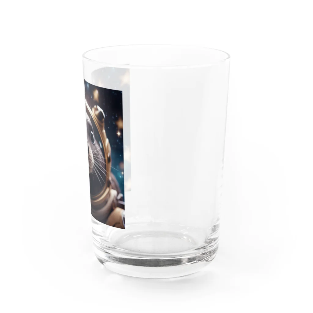 mugimugiのドヤ顔カワウソ Water Glass :right