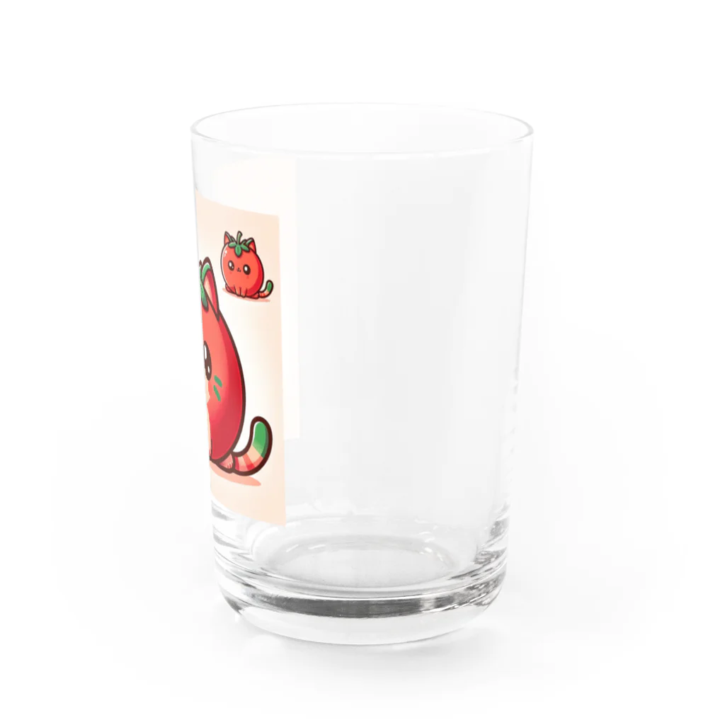 コウヘイのトマト猫 Water Glass :right