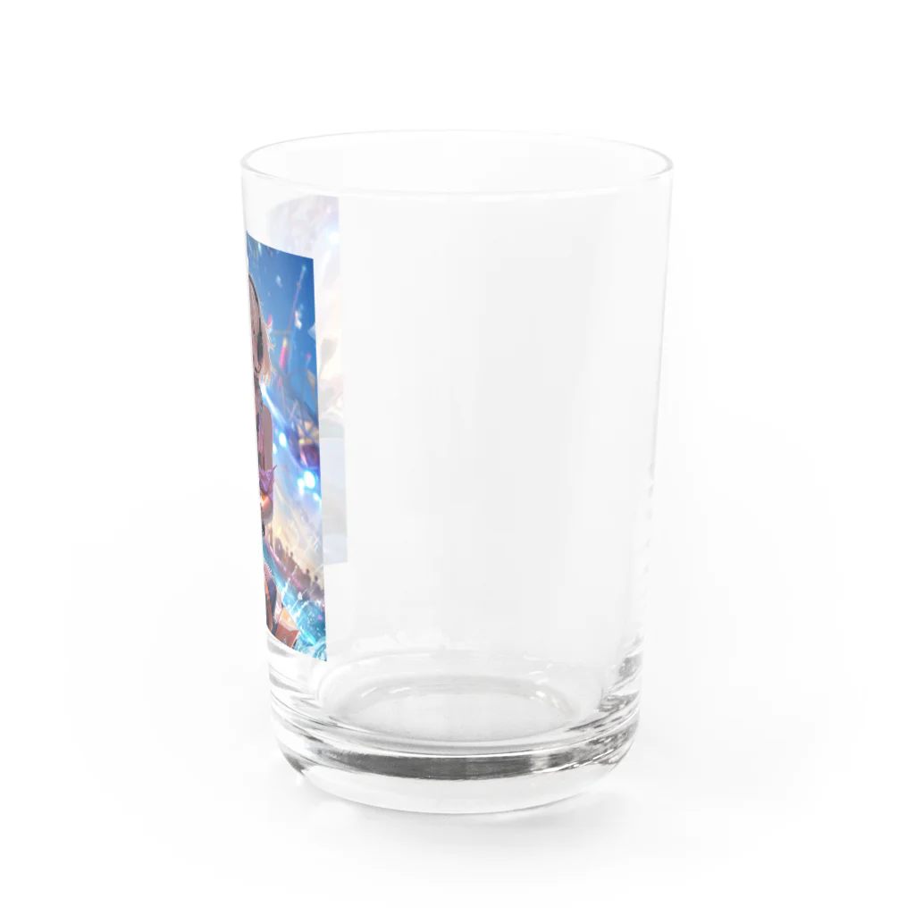 シロクマペンギンの碧海の歌姫 アリア Water Glass :right