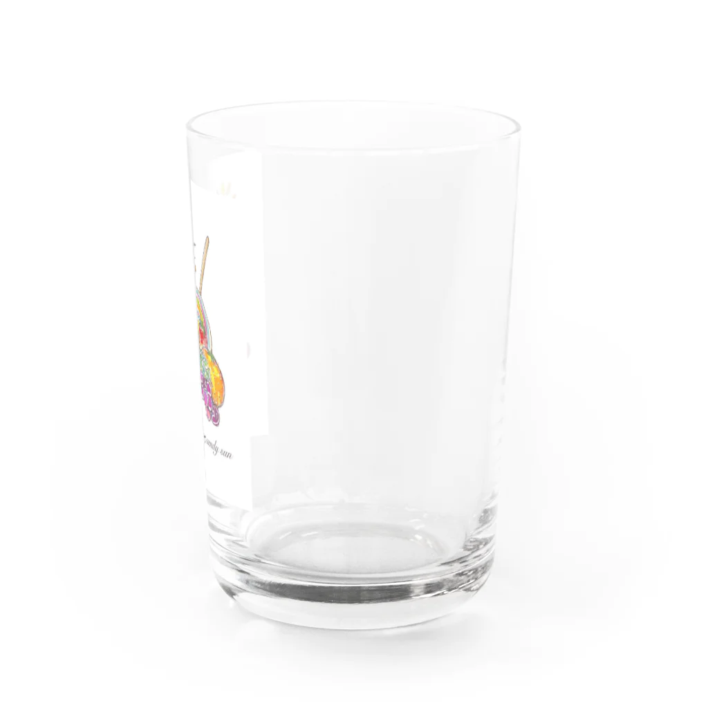 SararanranのバラエティーキャンディーSANのオリジナルグッズ Water Glass :right