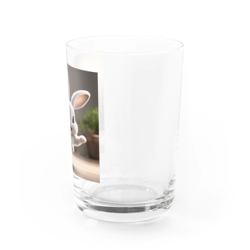 namie0920の癒しうさぎ Water Glass :right