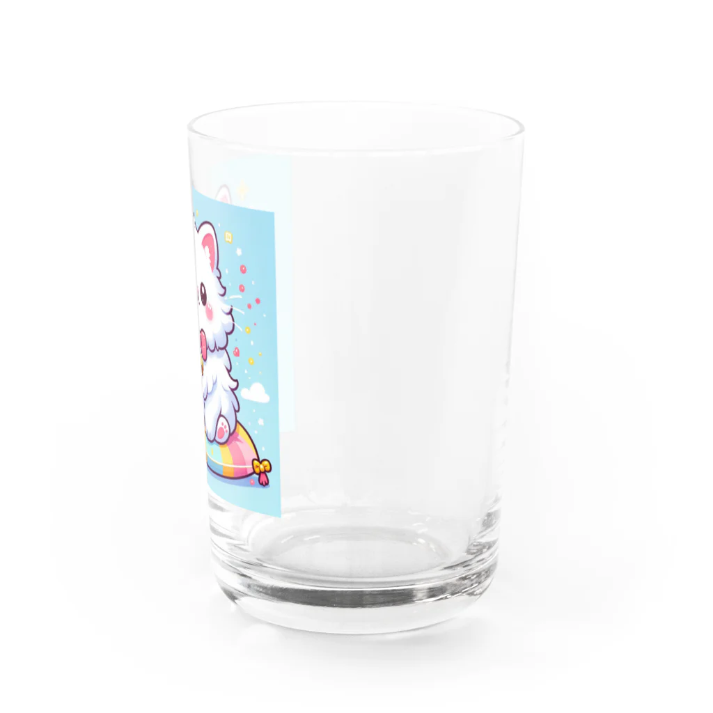 Tomo-Shopのゆるかわキャット Water Glass :right