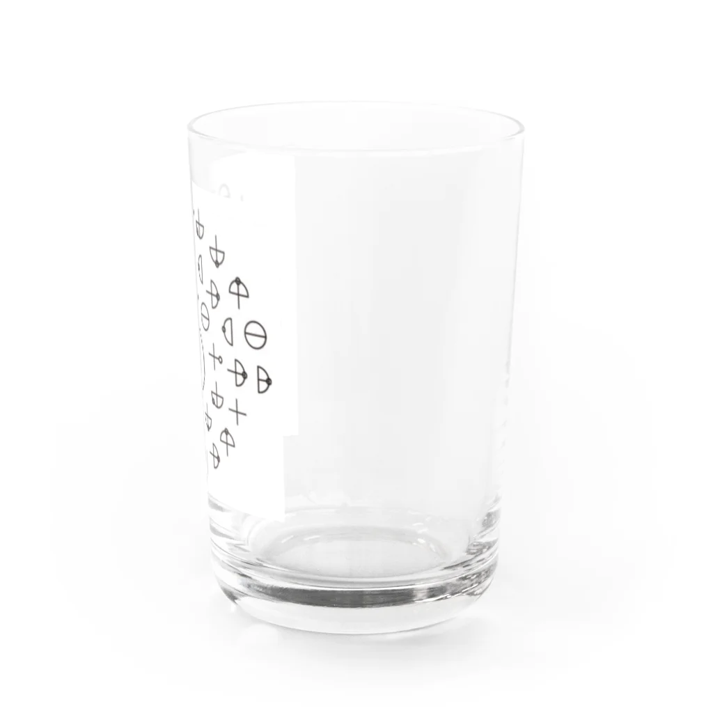 nomisukechikaのカタカムナグッズ Water Glass :right