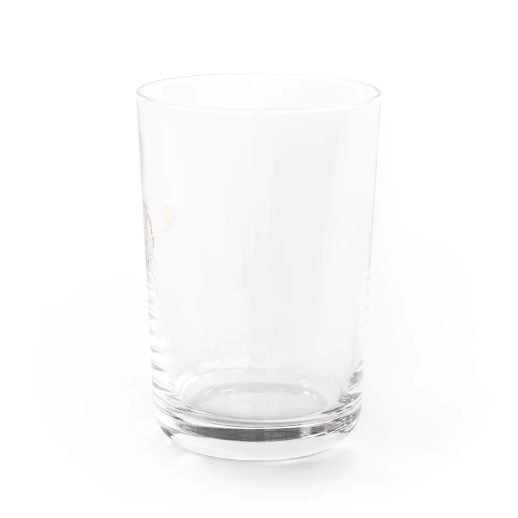 疲れ切った社会人のもーにんぐるーてぃん Water Glass :right