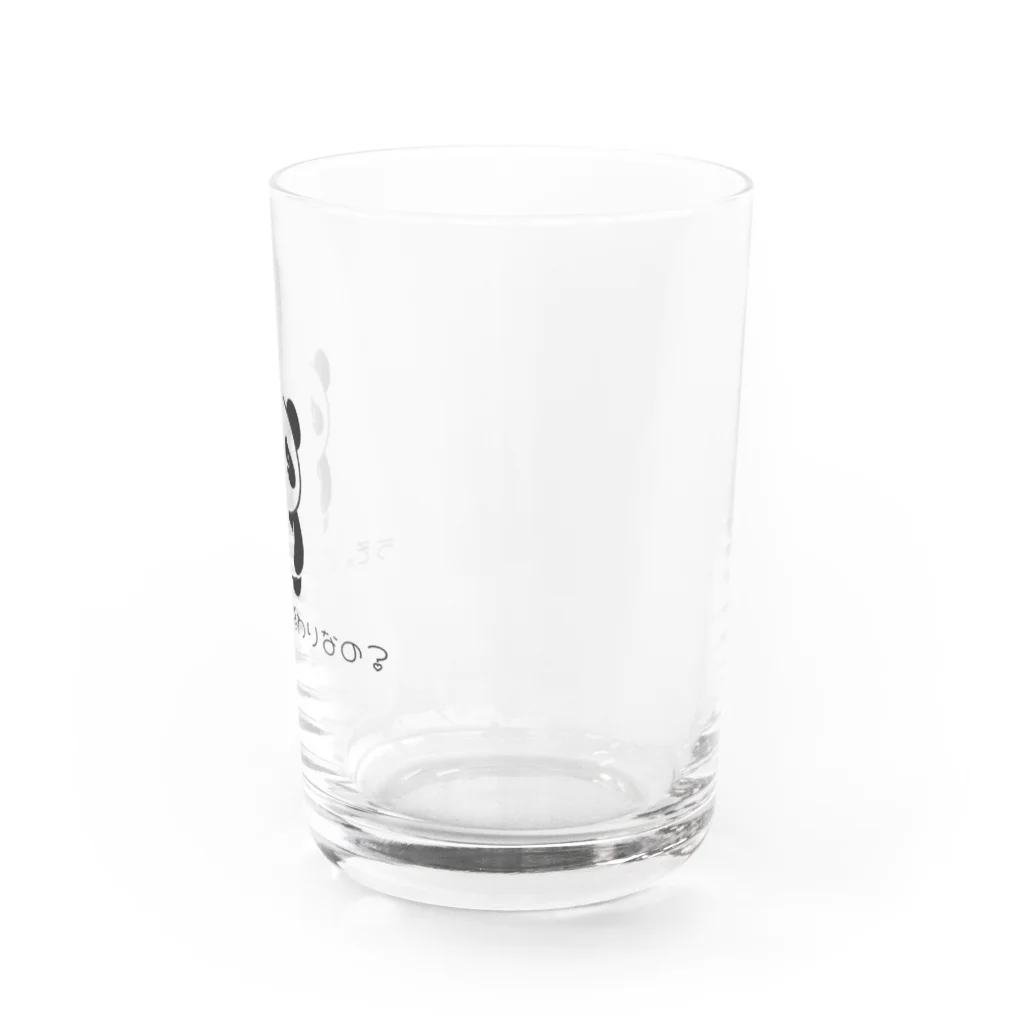 neko-hiroshiの気だるいぱんださん Water Glass :right