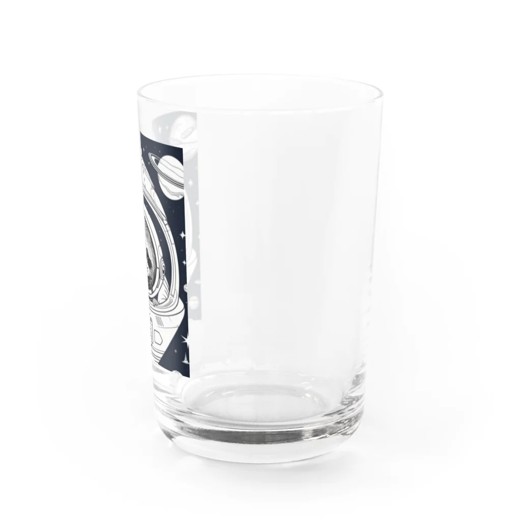 ininicoの宇宙旅行ナマケモノ Water Glass :right