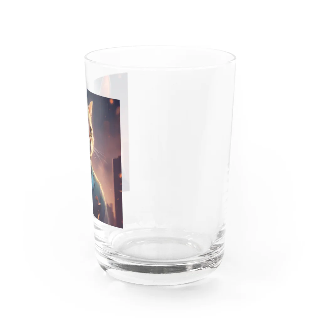 ネコ社長のネコ社長３代目 Water Glass :right