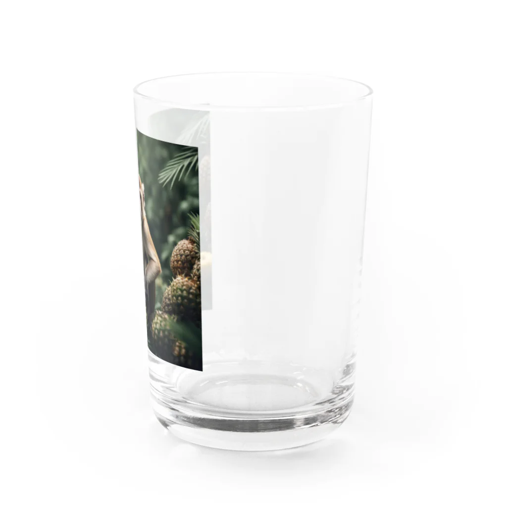 ZORATHのパイナップル　サル Water Glass :right