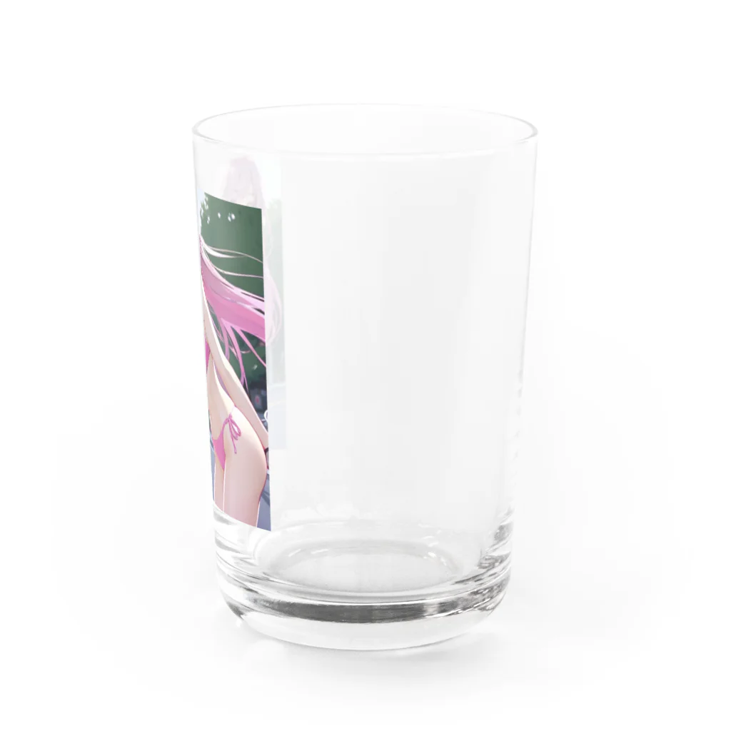 Sawadadaの水着で街歩き Water Glass :right