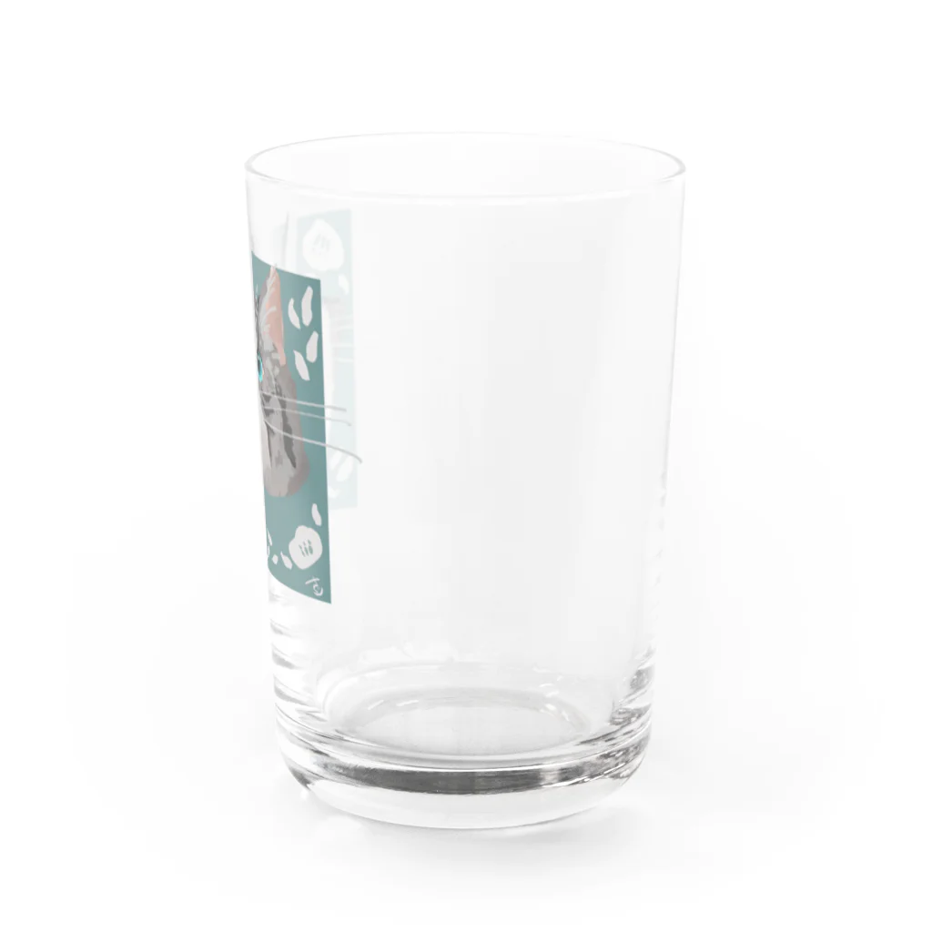 さくりのおやすみショップのキラキラ Water Glass :right