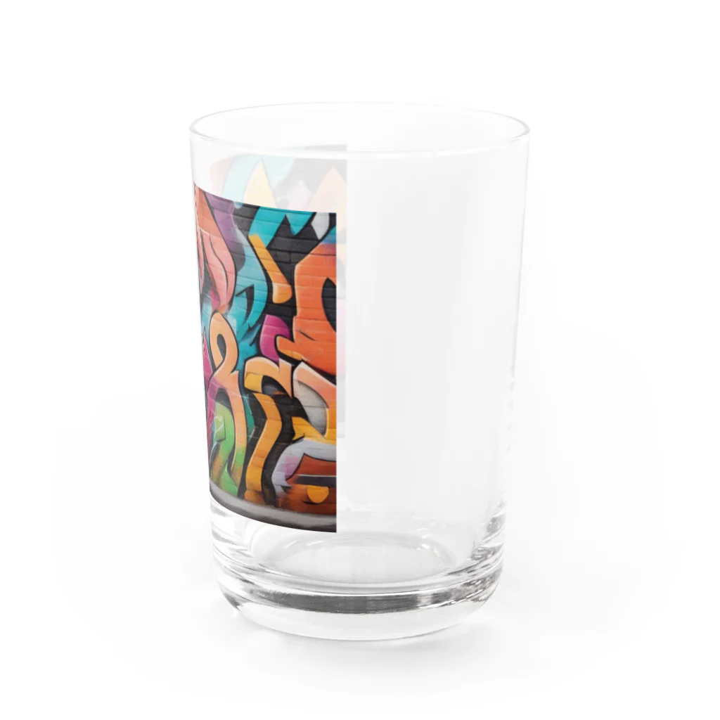 テフラんずのサイケデリックアート Water Glass :right