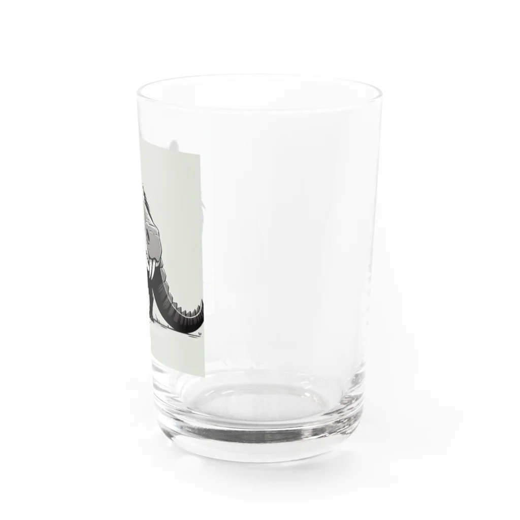 gogodiggerのワニバラ Water Glass :right