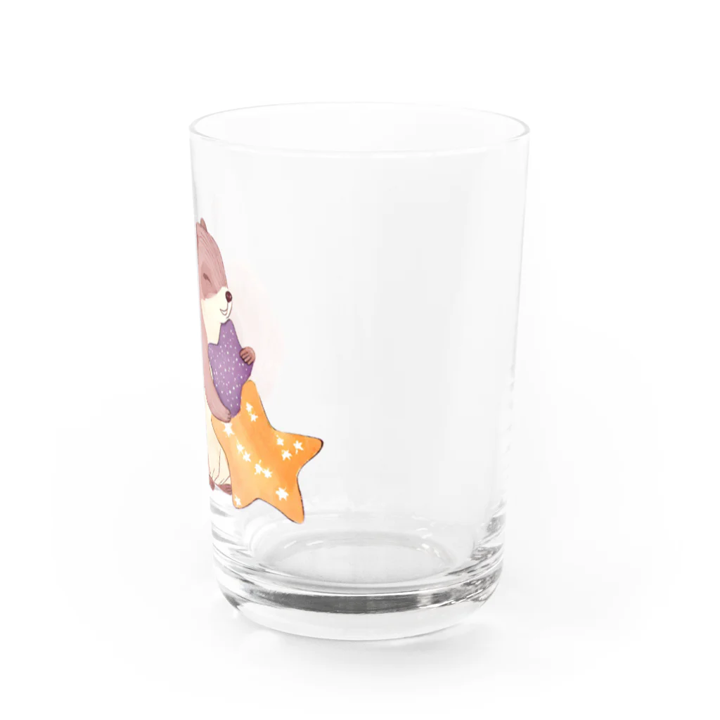 叶和の星が好きなリスのりり Water Glass :right