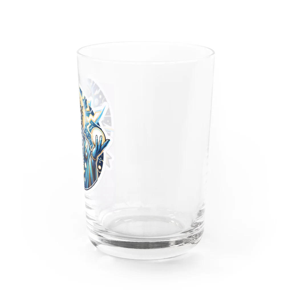 かーふくんのあがきショップの雷鳴のソラリオン Water Glass :right