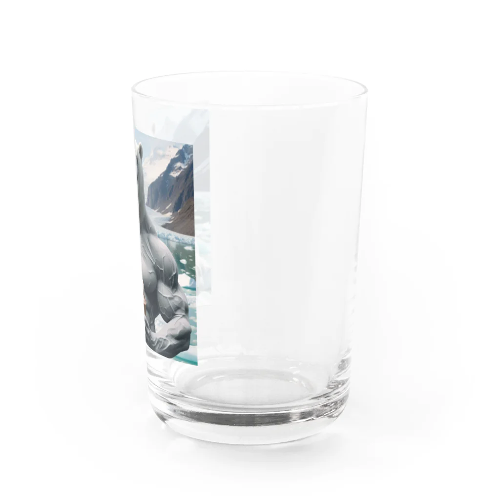 george-weblogの白クマッチョ Water Glass :right