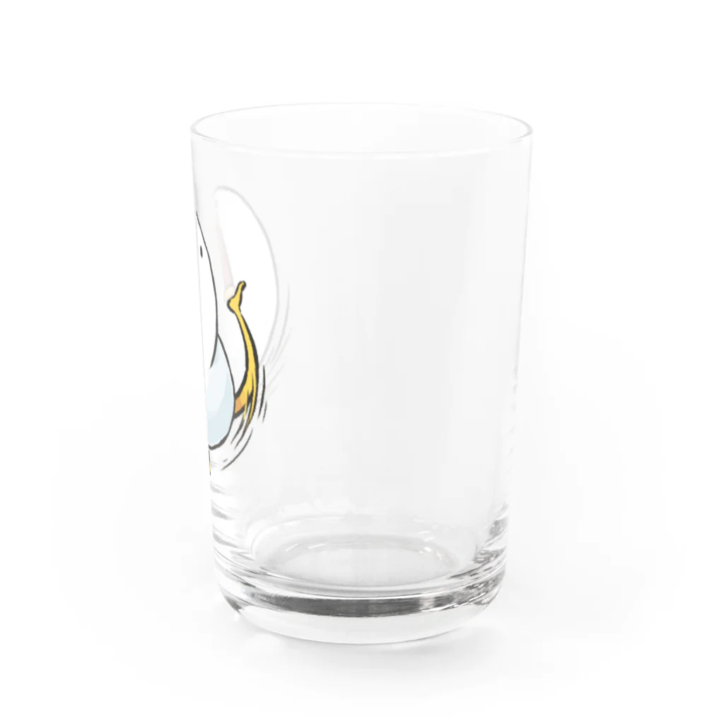 梅味の足バタバタ Water Glass :right