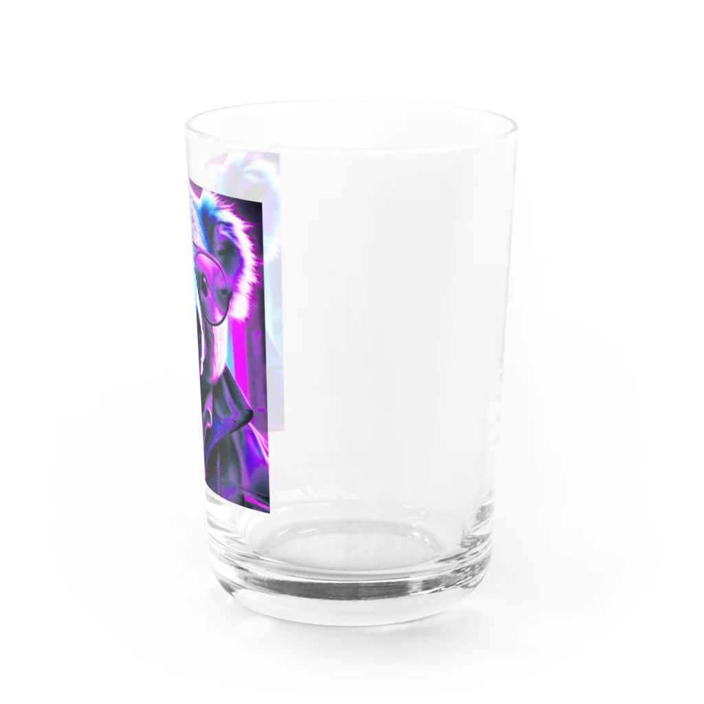 ゴーラッキーサンのリアルな眼鏡コアラ Water Glass :right