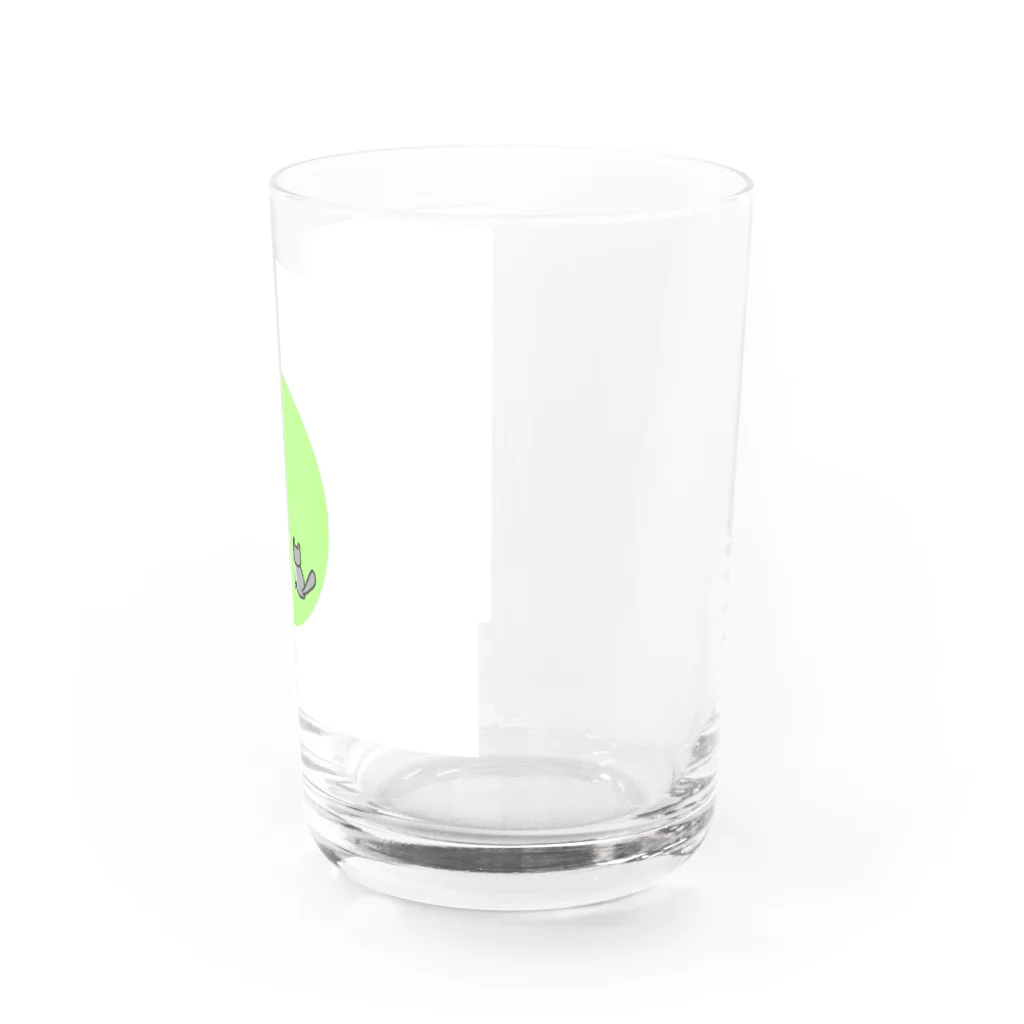 anco91　フレンチブルドックの後ろ向き Water Glass :right