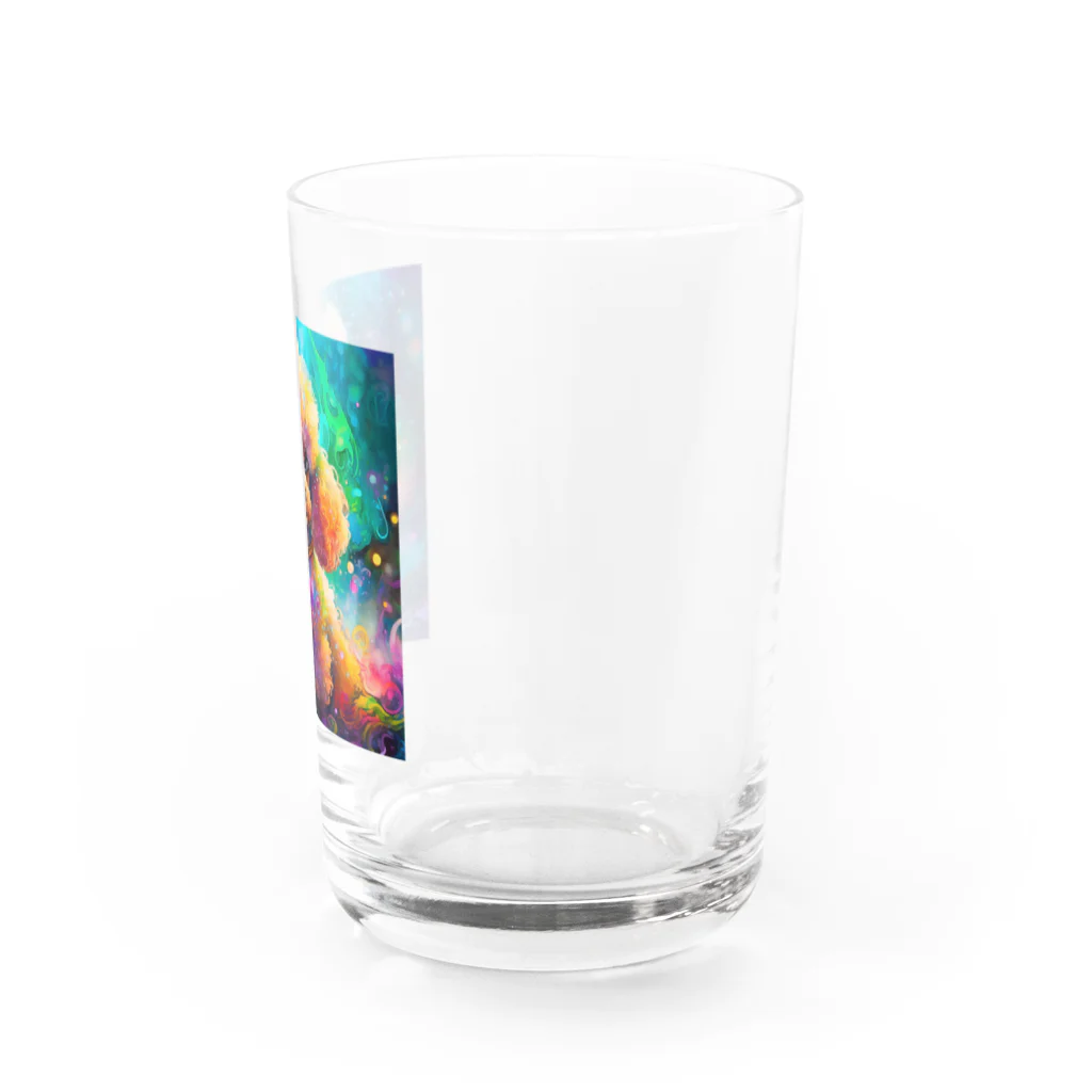 DREAMHOUSEのプードル犬 Water Glass :right