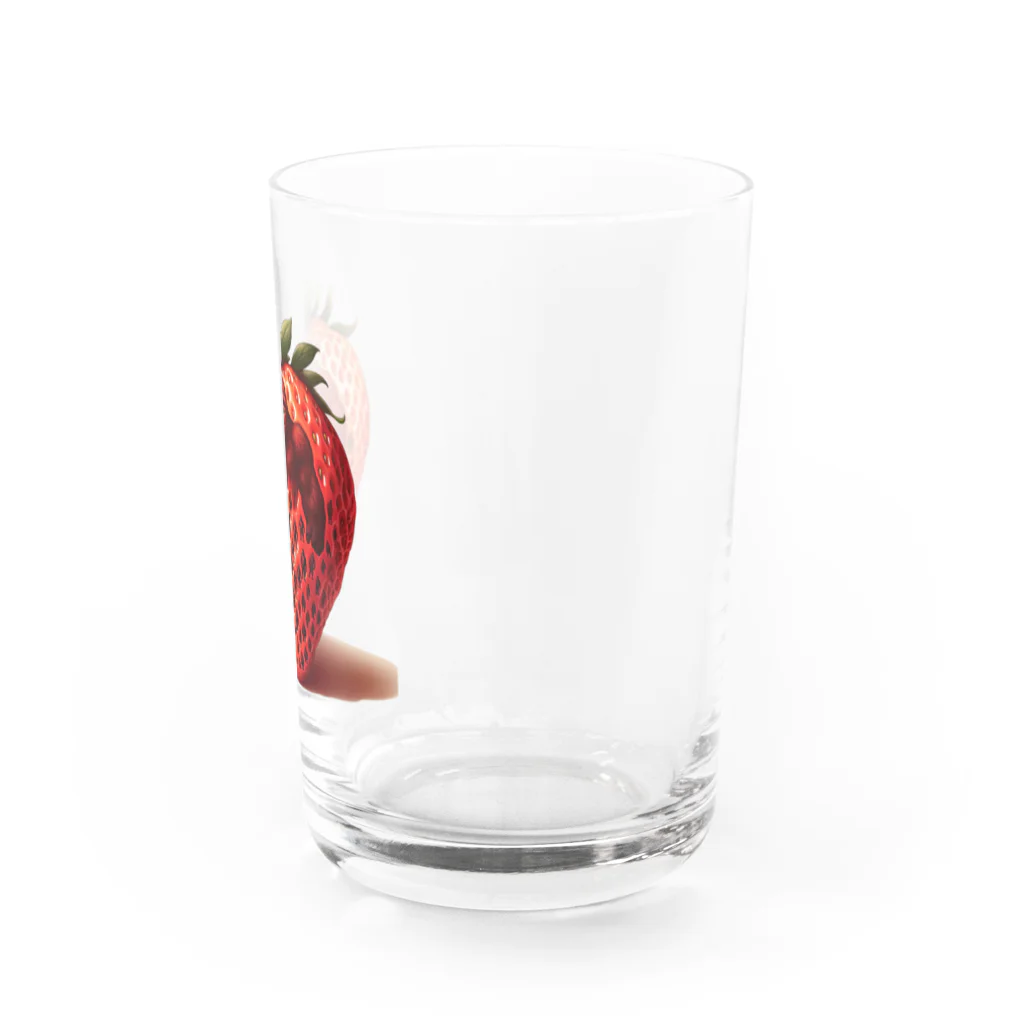 ゴリラショップのThe Mighty Gorilla Strawberry  Water Glass :right