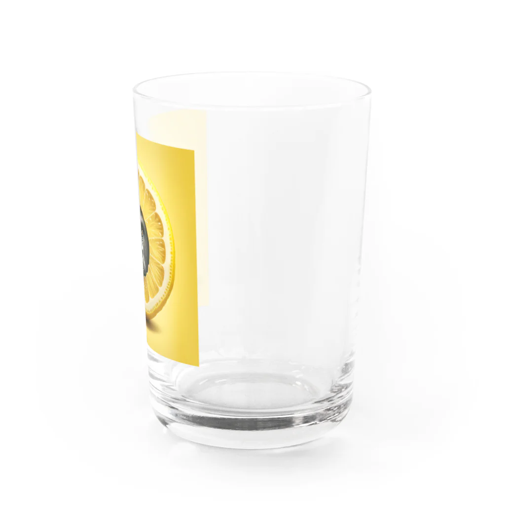 ゴリラショップのThe Mighty Gorilla Lemon  Water Glass :right