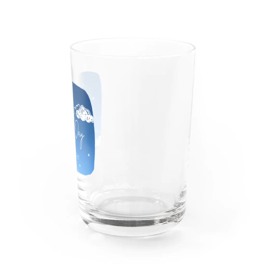 FAMの☆have a nice day☆ Water Glass :right