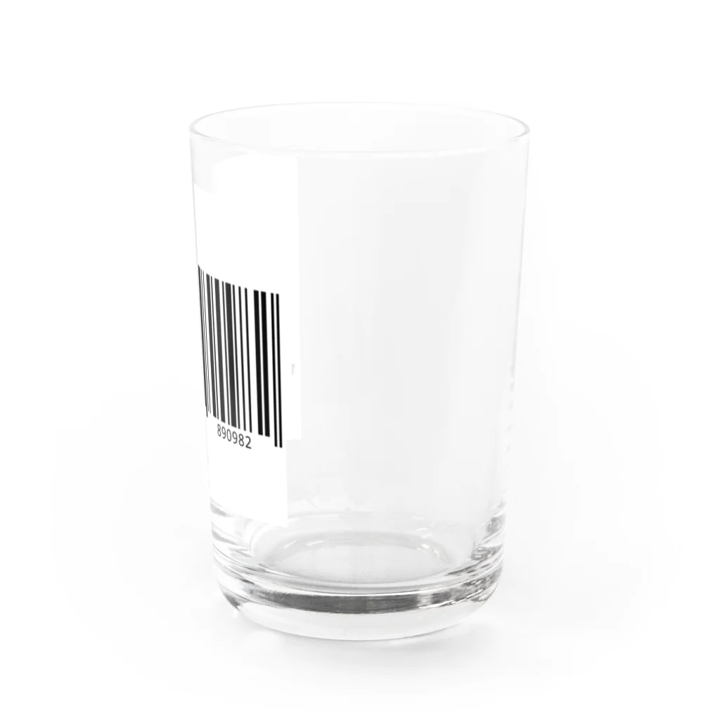 MACOCCHIのバーコード Water Glass :right