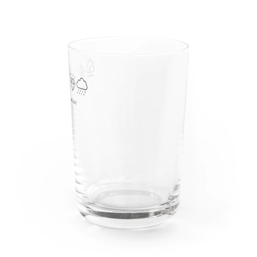 SOUI-KUFUの九星気学ラッキーアイテム（薄い色バージョン） Water Glass :right