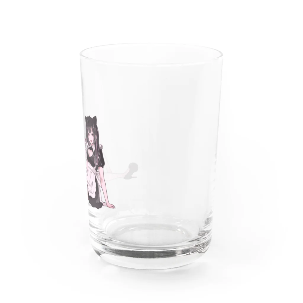 あなたのそばに戦慄をの猫耳戦慄 Water Glass :right