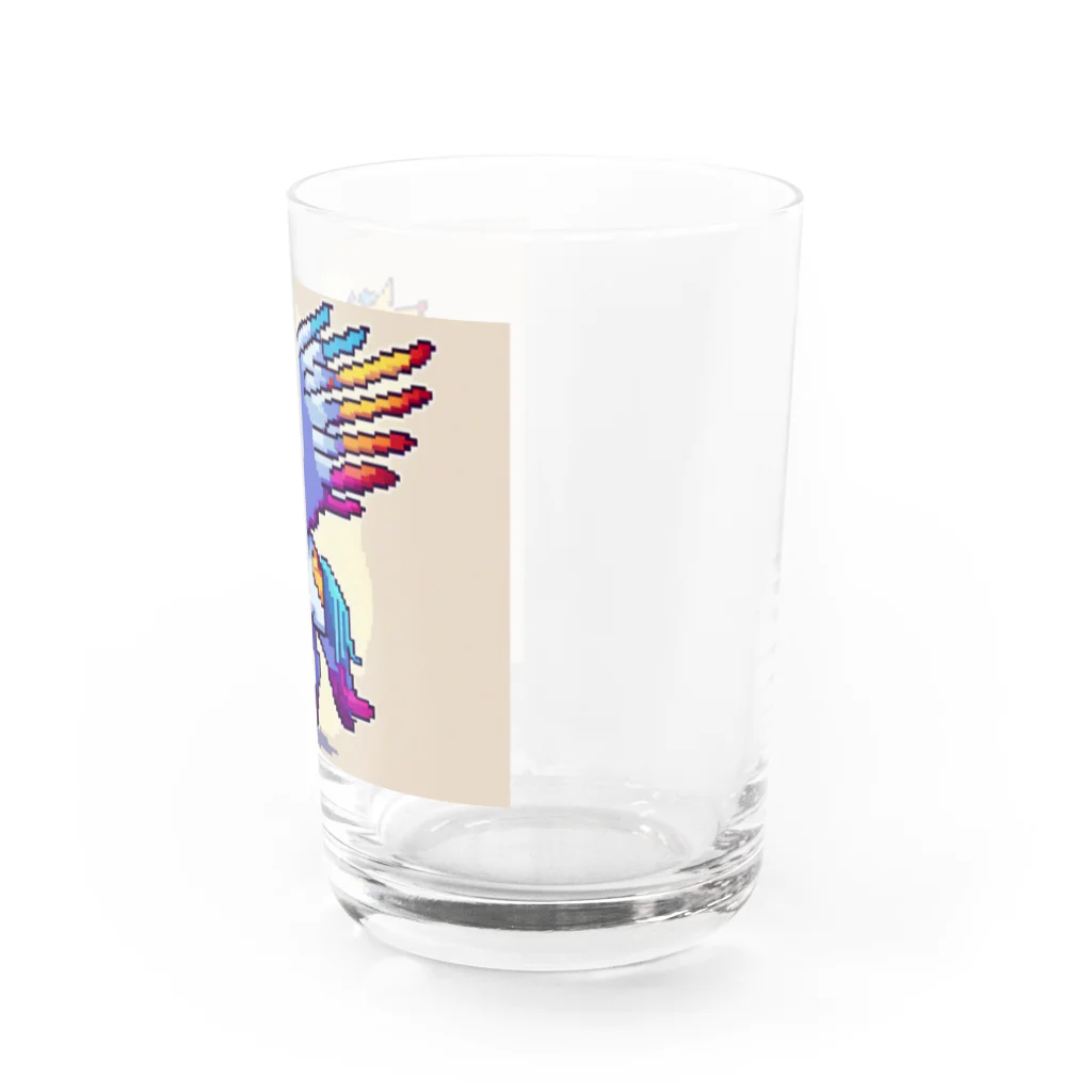 madatubomiの青色ペガサス Water Glass :right