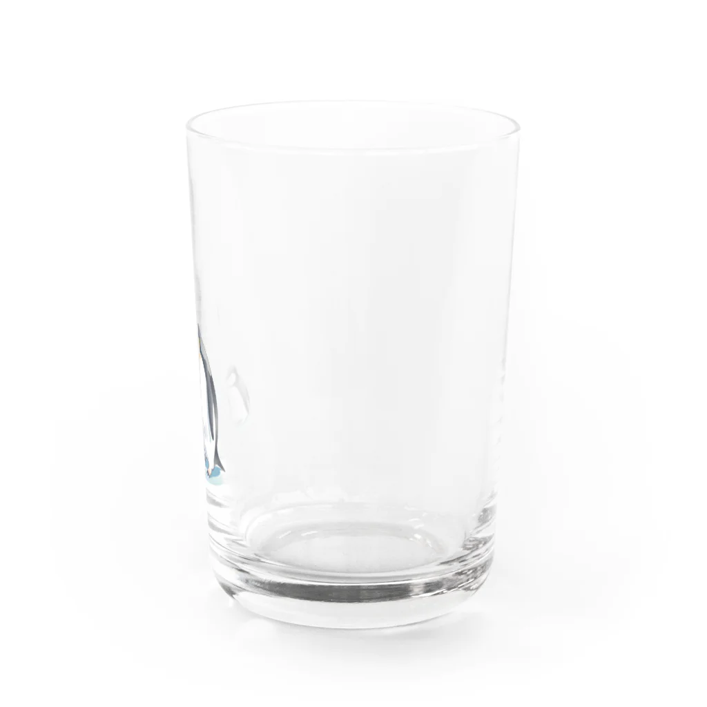 sorashopのちょこっとぺんぎんおやこ Water Glass :right