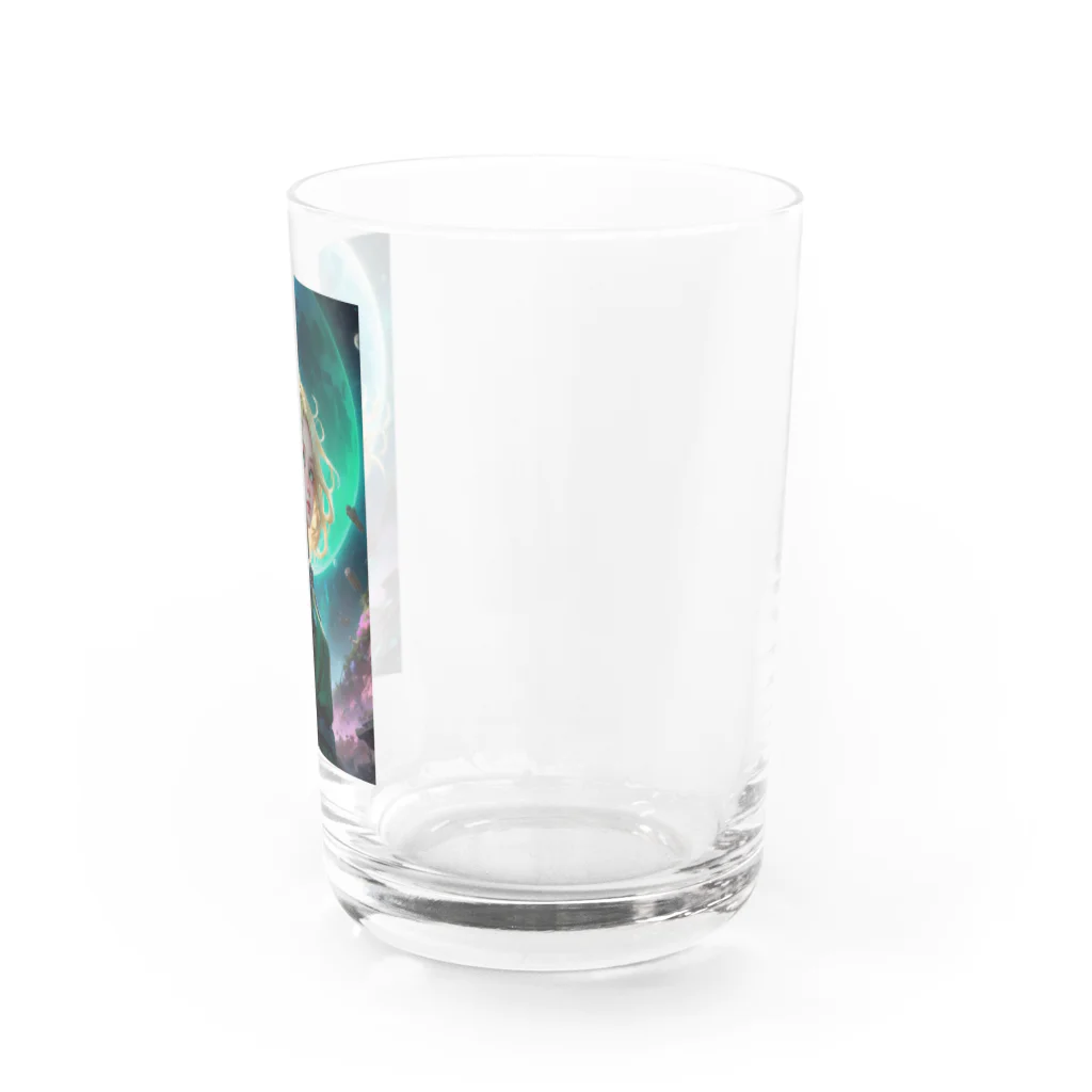 AQUAMETAVERSEの宇宙の凛とした姫 アメジスト 2846 Water Glass :right