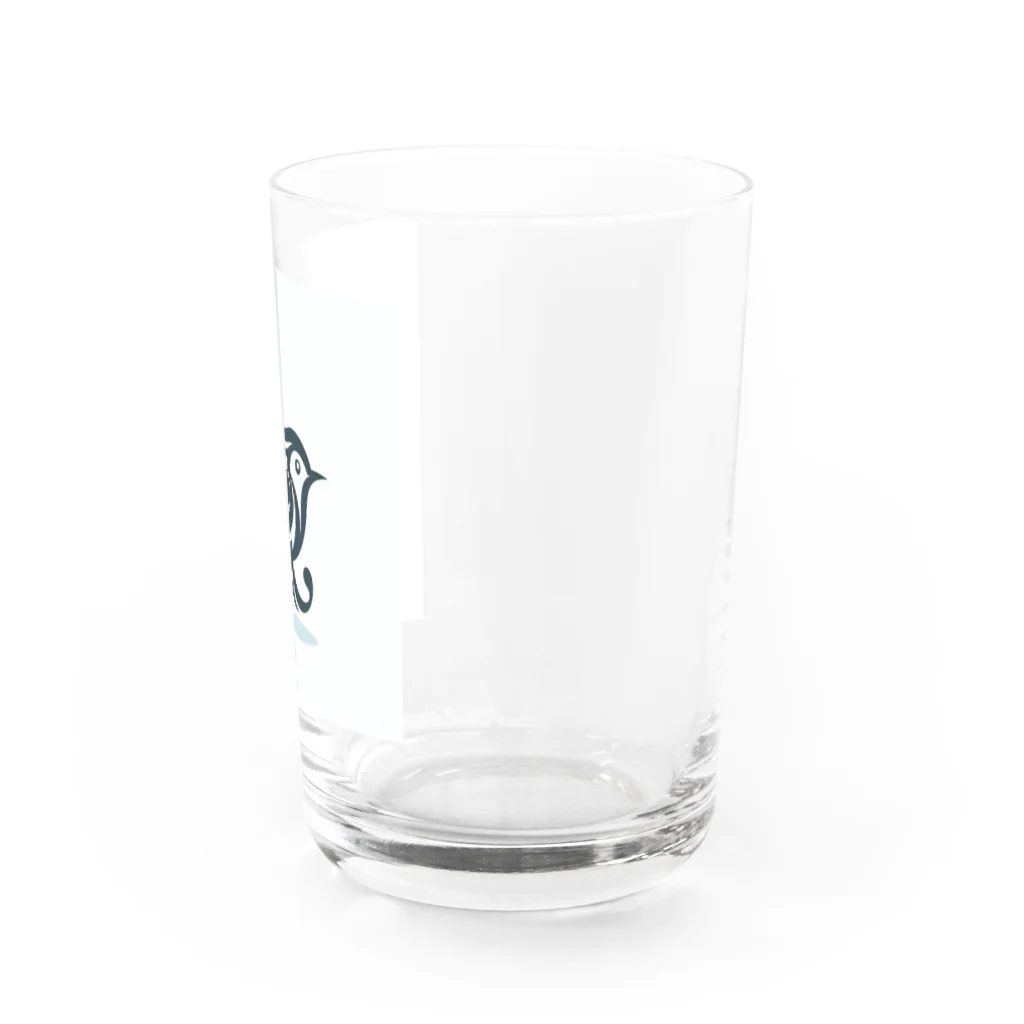 HaruNatsuの幸せスワロー Water Glass :right