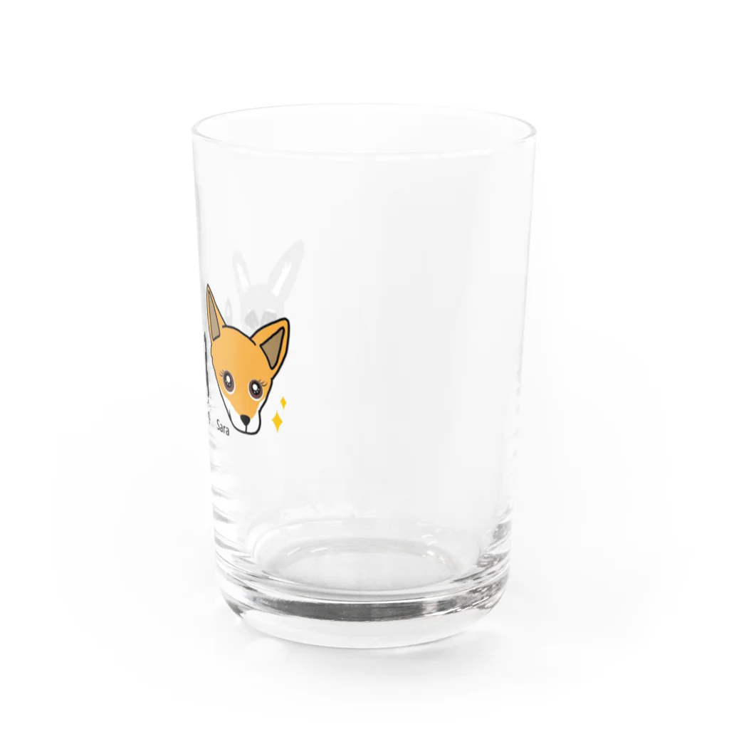 わんこと田舎暮らしのせいぞろい Water Glass :right