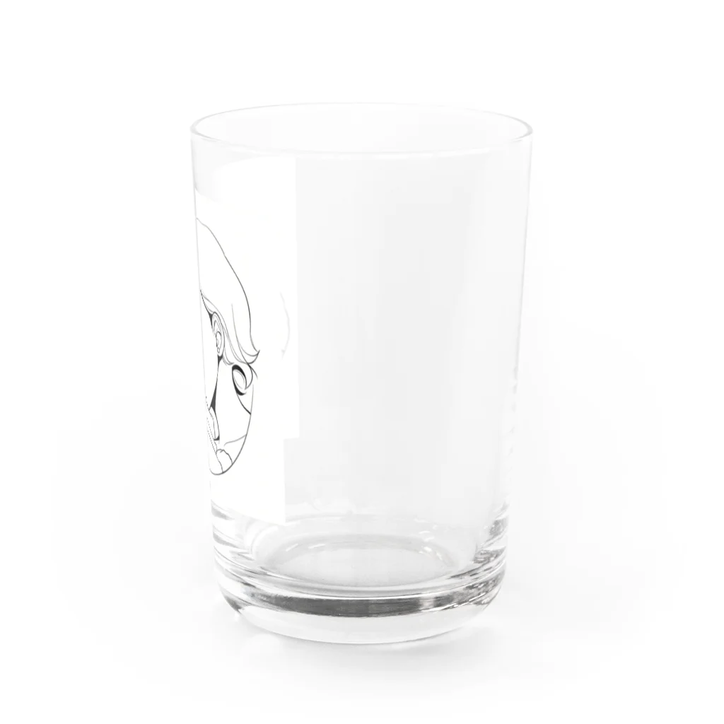 ニャン太郎の母の愛 Water Glass :right