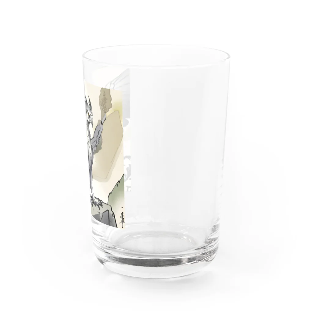 bigbamboofamilyのグリフィン　その三 Water Glass :right