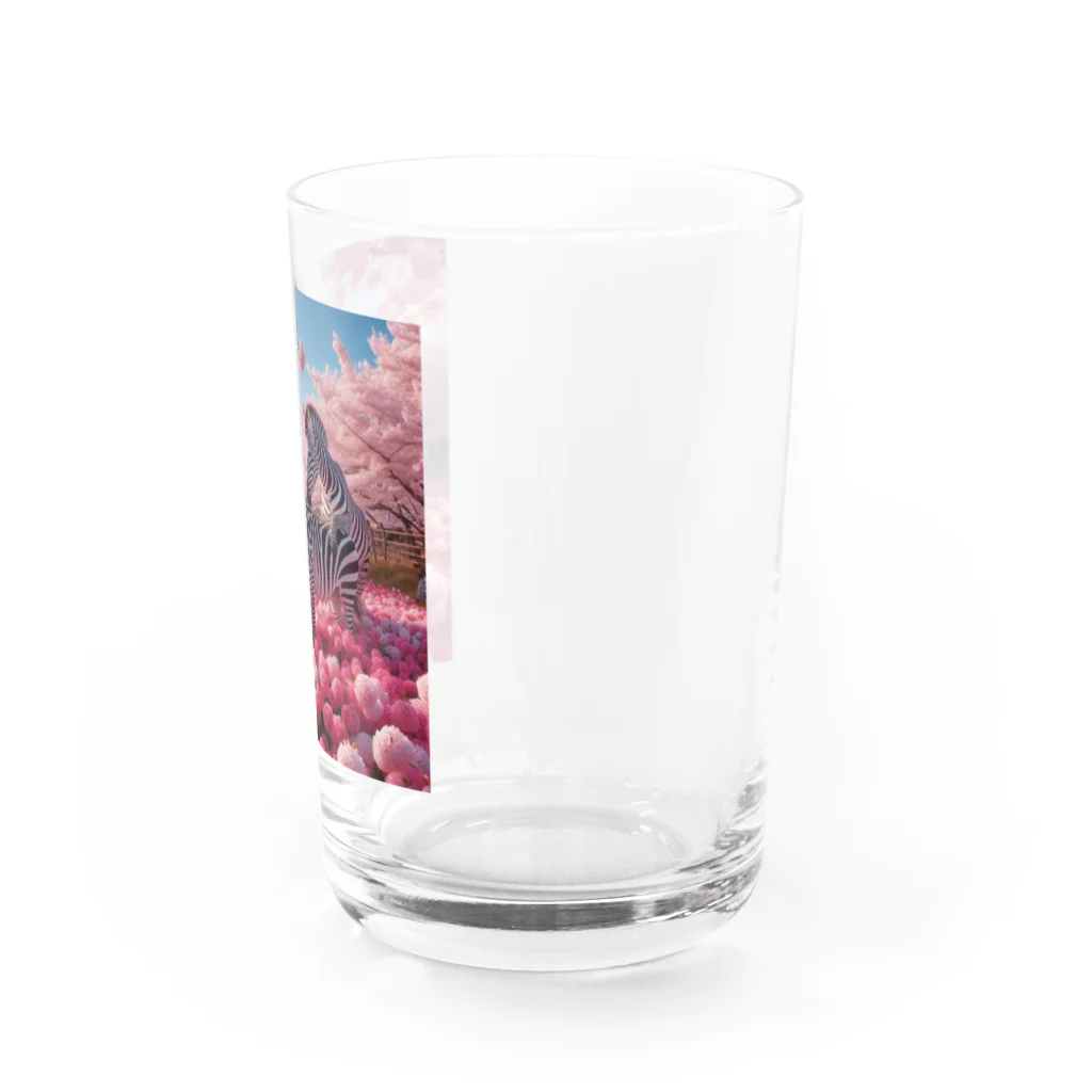 ONE POINTのワクワクする春 Water Glass :right