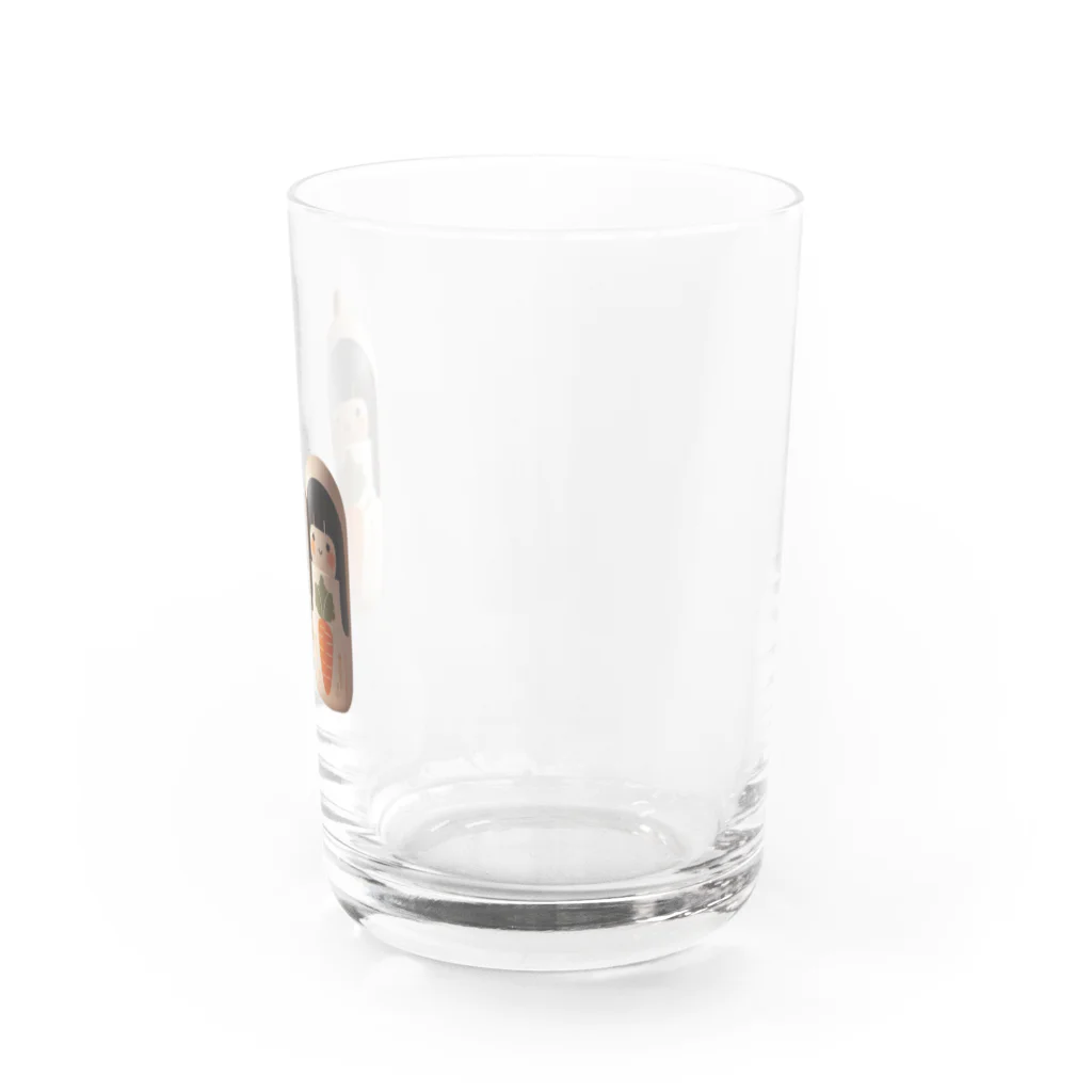 itanki3のにんじんこけし Water Glass :right