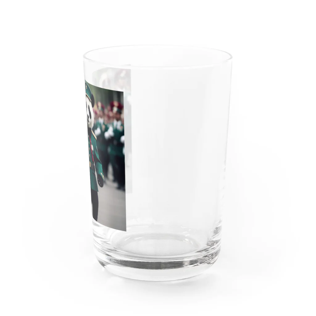 Blue Linksのパンダ軍曹 Water Glass :right