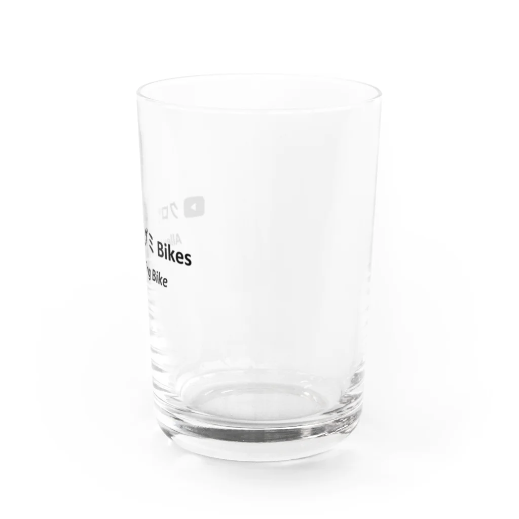 AND-PRODUCTS.COMのクロツグミ BIKES Water Glass :right