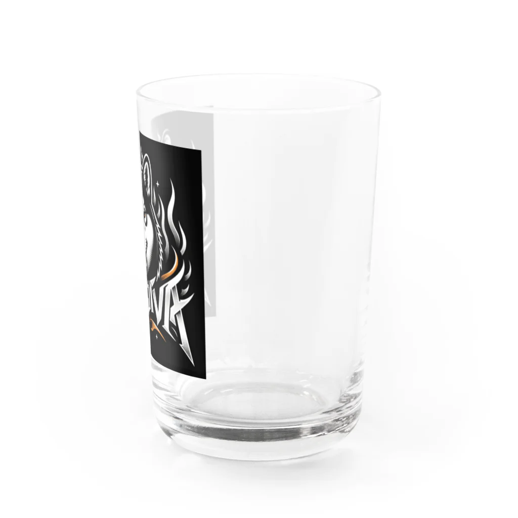 虎柴ショップの虎柴オリジナルグッズ Water Glass :right