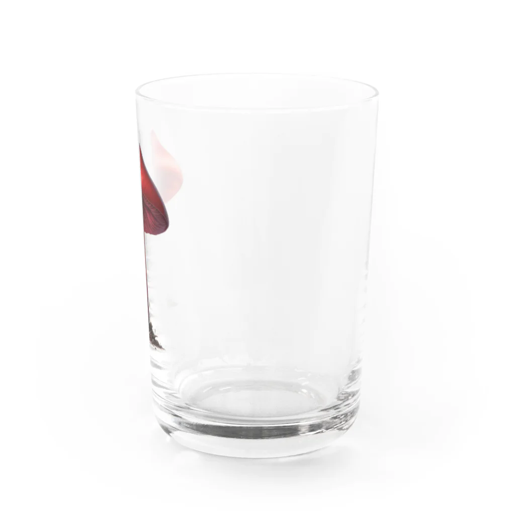 mushupのクリムゾンワックスキャップ  Water Glass :right