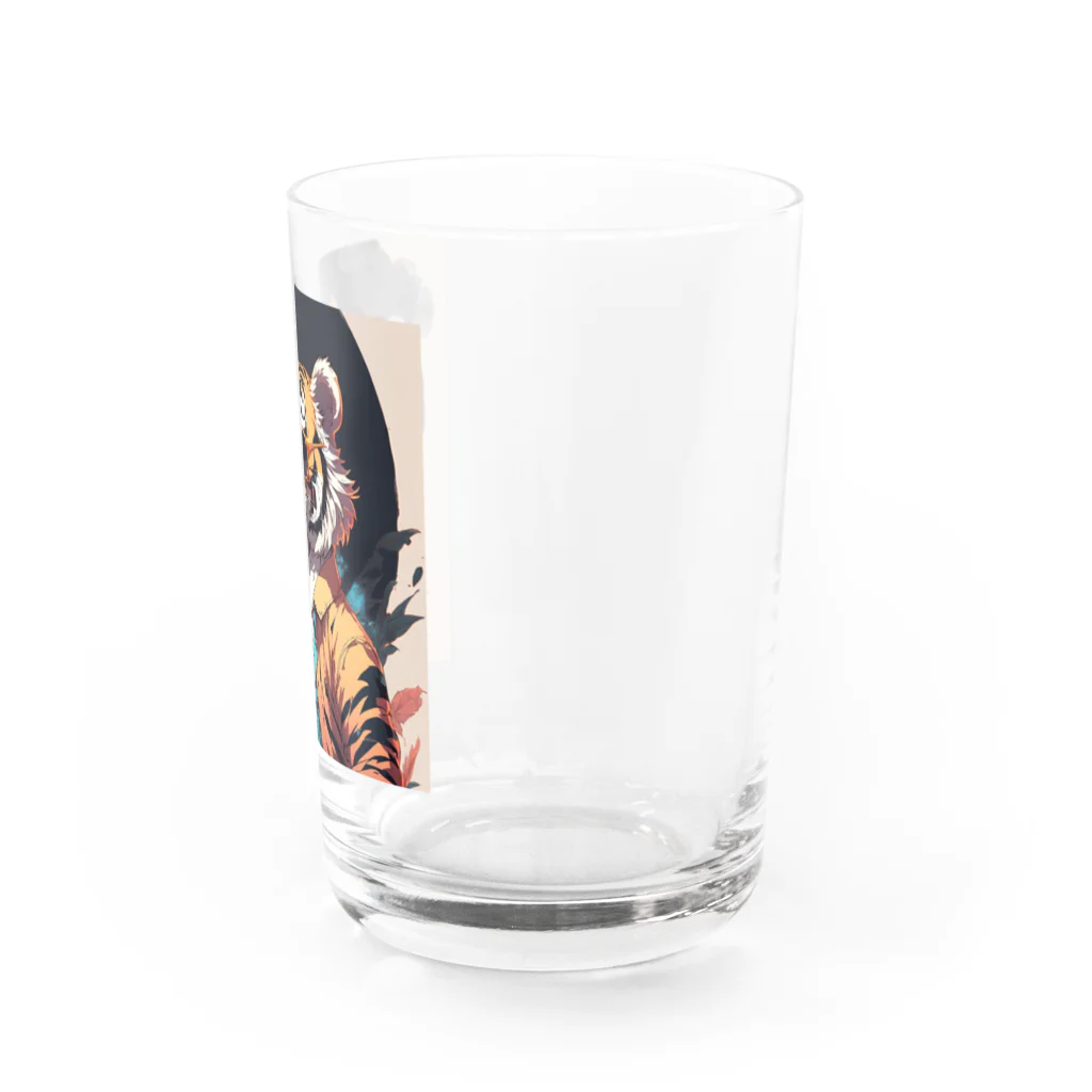 stylish TGのスタイリッシュタイガー Water Glass :right