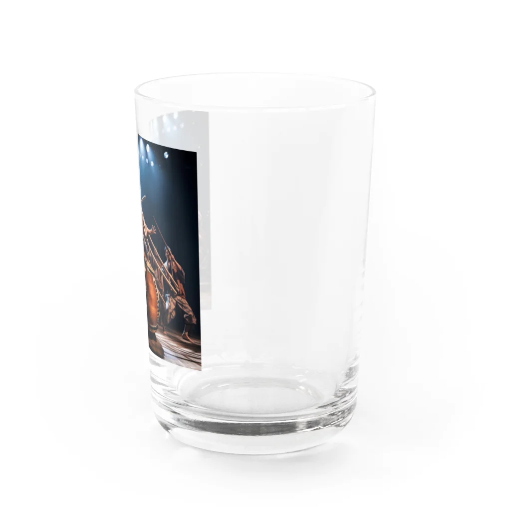 AQUAMETAVERSEの大太鼓の演奏　なでしこ1478 Water Glass :right