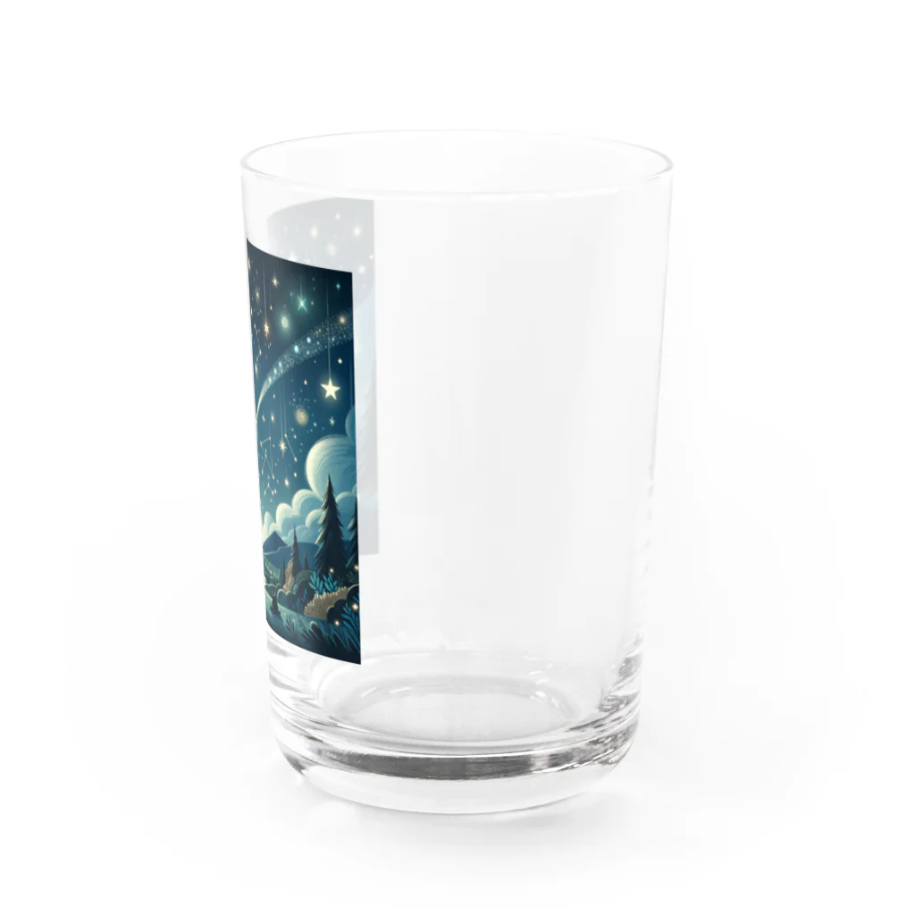 ほっこり絵音舎のほしのおともだち Water Glass :right