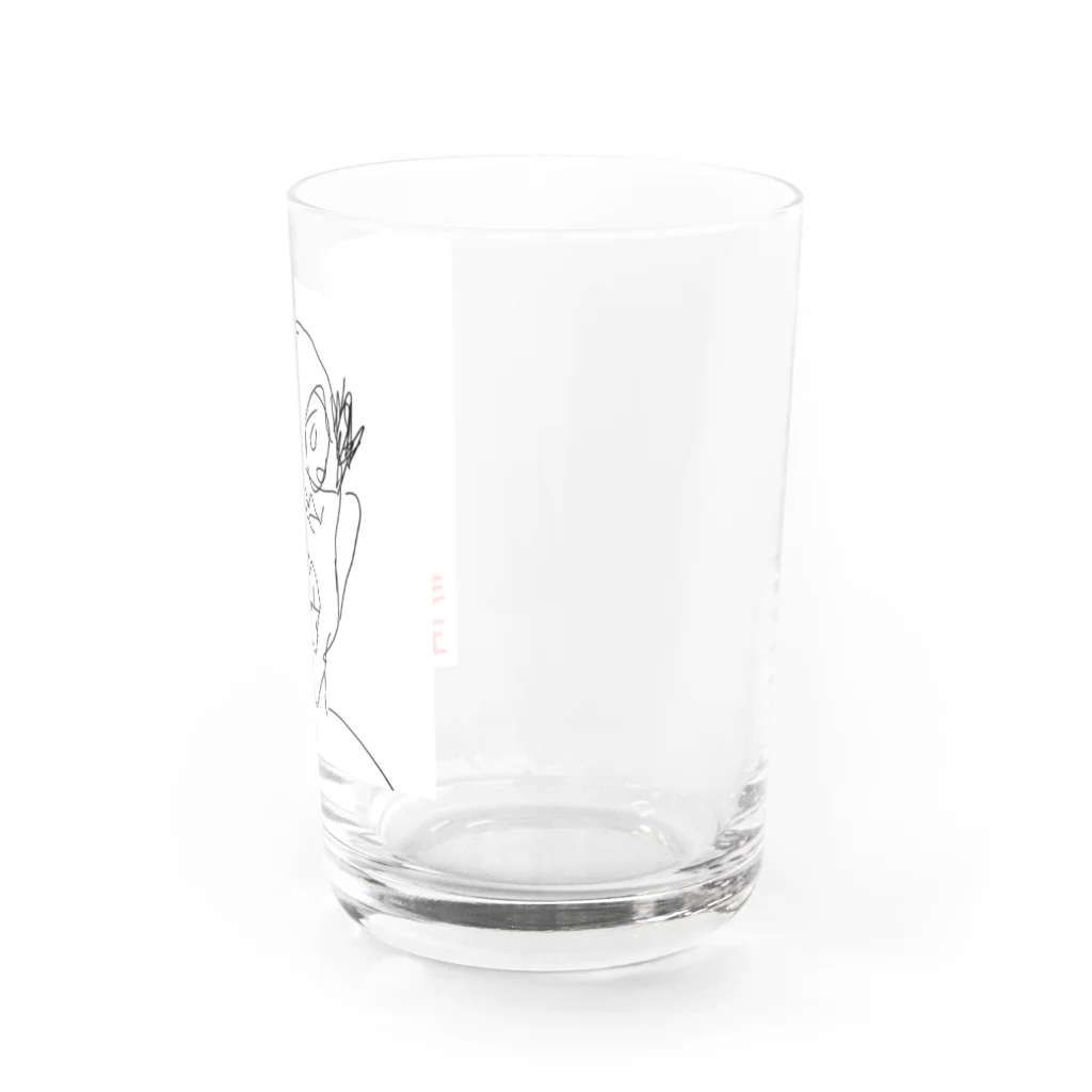 kuwayaのグルメなハゲおっさん Water Glass :right